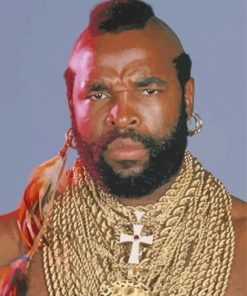 American Wrestler Mr T Paint By Numbers