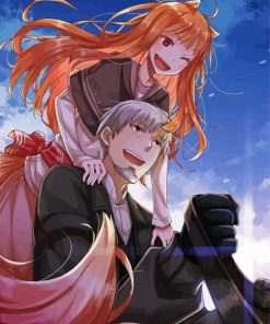 Anime Spice And Wolf Paint By Numbers