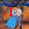 Ariel And Eric Dancing Paint By Numbers