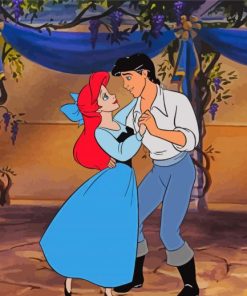 Ariel And Eric Dancing Paint By Numbers