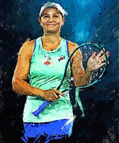 Ashleigh Barty Art Paint By Numbers