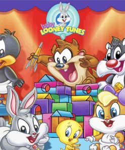 Baby Looney Tunes Paint By Numbers