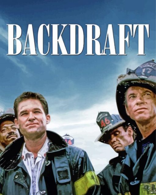 Backdraft Poster Paint By Numbers