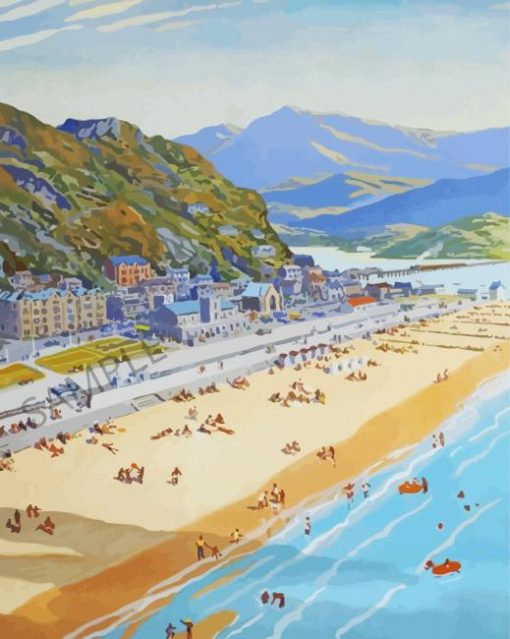 Barmouth Poster Paint By Numbers