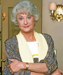 Bea Arthur American Actress Paint By Numbers