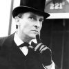 Black And White Jeremy Brett Actor Paint By Numbers