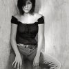 Black And White Tiffani Thiessen Paint By Numbers