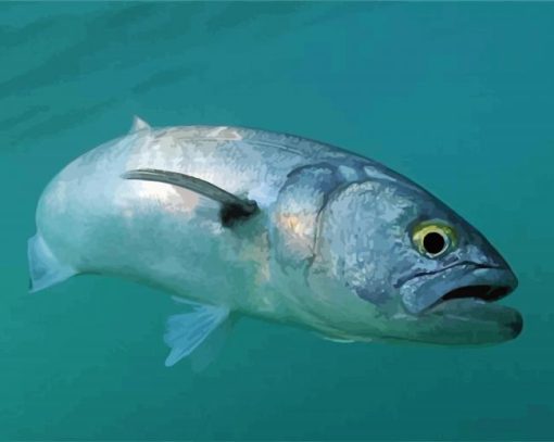 Bluefish Undersea Paint By Numbers