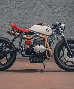 BMW Cafe Racer Paint By Numbers