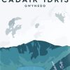 Cadair Idris Gwynedd Poster Paint By Numbers