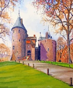 Castell Coch Art Paint By Numbers