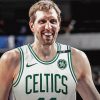 Celtics Dirk Nowitzki Paint By Numbers