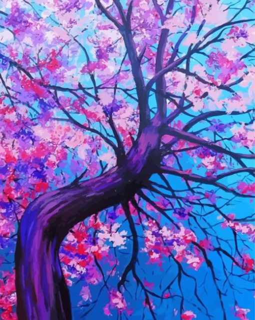 Cherry Tree Paint By Numbers