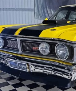 Classic Ford Falcon GT Car Paint By Numbers