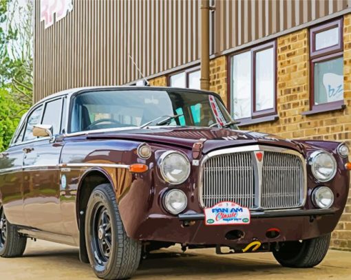 Classic Rover Car Paint By Numbers