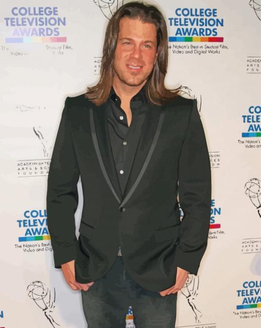 Classy Christian Kane Paint By Numbers