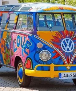 Cool Peace Van Paint By Numbers