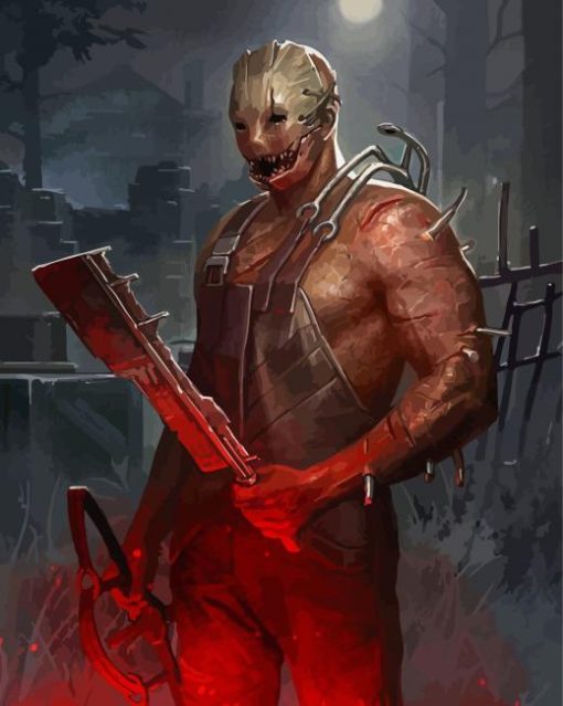 Dead By Daylight The Trapper Paint By Numbers