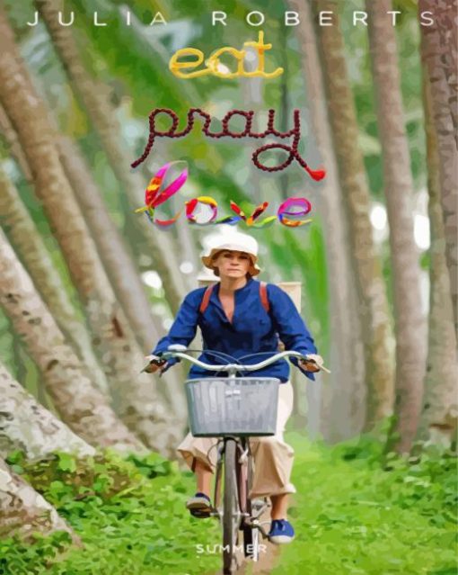 Eat Pray Love Poster Paint By Numbers