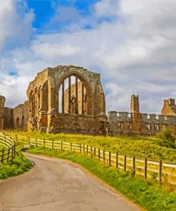 England Barnard Castle Town Paint By Numbers