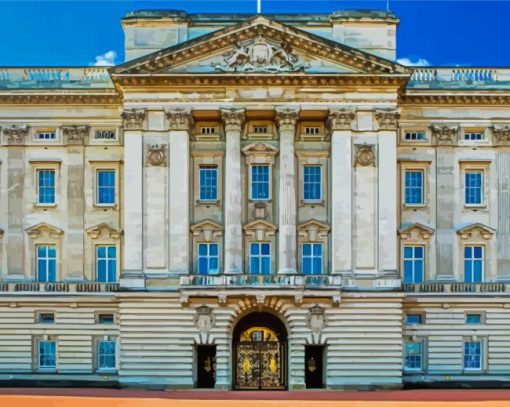 England Buckingham Palace Paint By Numbers