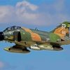 F4 Phantom Jet Paint By Numbers