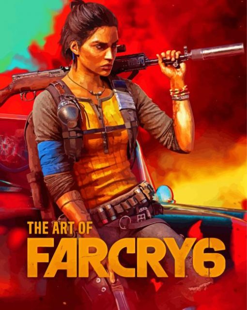 Far Cry Game Poster Paint By Numbers