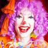 Female Clown Laughing Paint By Numbers