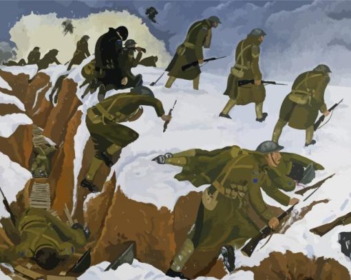 First World War Paint By Numbers