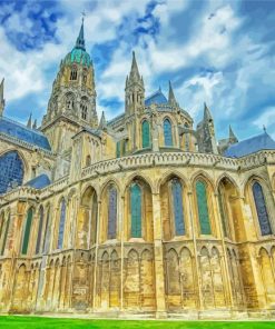 France Bayeux Cathedral Paint By Numbers