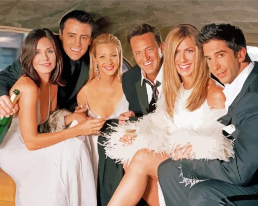 Friends Reunion Illustration Paint By Numbers