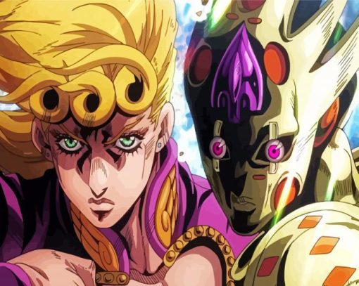 Giorno Et Gold Experience Requiem Anime Paint By Numbers