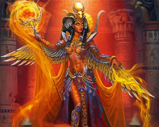 Goddess Isis Paint By Numbers