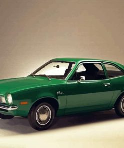 Green Ford Pinto Paint By Numbers