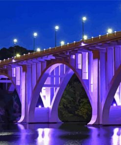 Henley Street Bridge In Knoxville Paint By Numbers