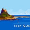 Holy Island Of Lindisfarne Poster Paint By Numbers