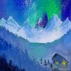 Illustration Alaska Artwork Paint By Number