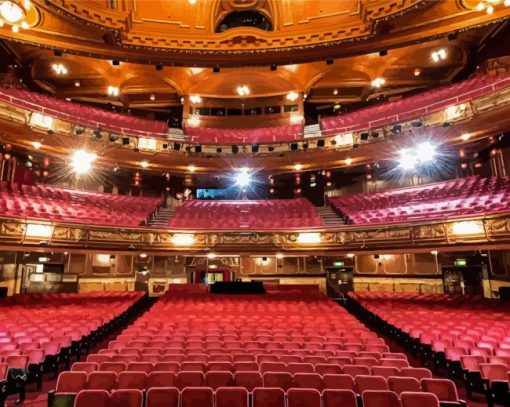 Inside London Palladium Theatre Paint By Numbers