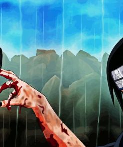 Itachi And Sasuke Naruto Paint By Numbers