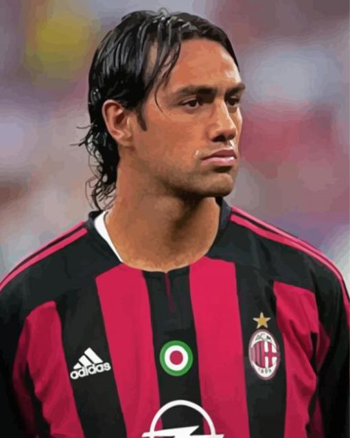 Italian Football Player Alessandro Nesta Paint By Numbers