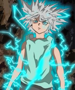 Killua Zoldyck Godspeed Paint By Number