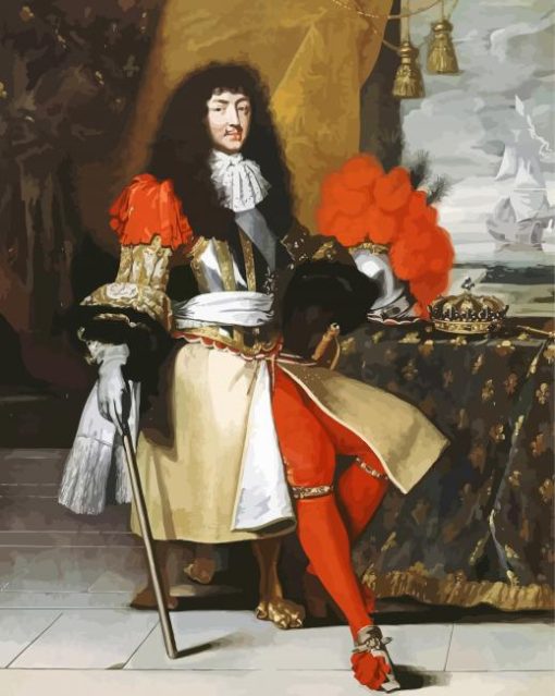 King Louis XIV Paint By Numbers