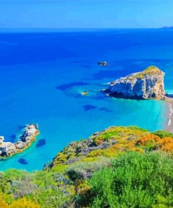 Kythira Greece Paint By Numbers