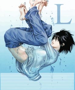 L Waliet Death Note Anime Paint By Numbers