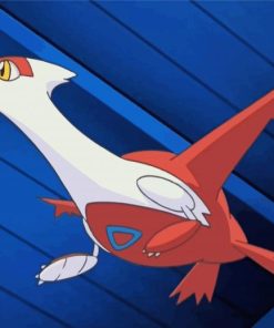 Latias Pokemon Species Paint By Numbers