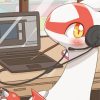 Latias With Headphones Paint By Numbers