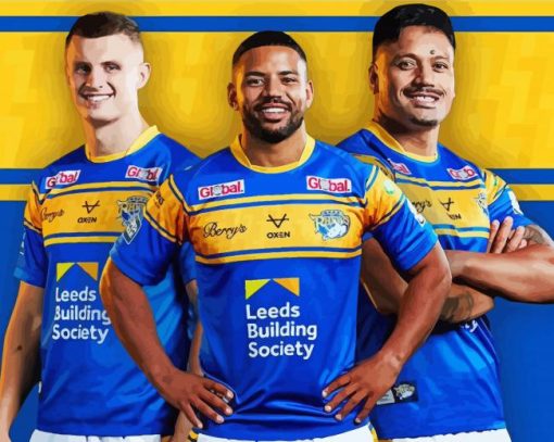 Leeds Rhinos Rugby Leagues Players Paint By Numbers