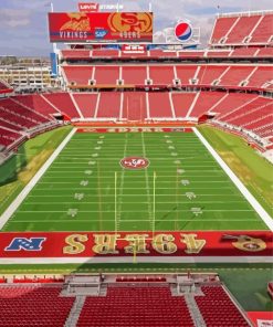 Levi Stadium California Paint By Numbers