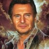 Liam Neeson Art Paint By Numbers