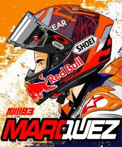 Marc Marquez Art Paint By Numbers